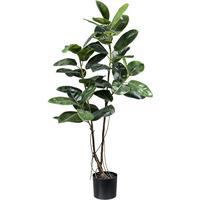 Kunstpflanze H: 150 cm - Schwarz/Braun, Design, Kunststoff (150cm) - P & B