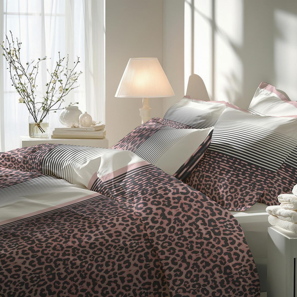 POSTEĽNÁ BIELIZEŇ MT11.548.BINI ROSA - ružová, Konventionell, textil (140/200cm) - Florella