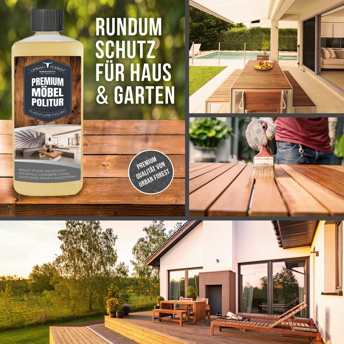 Möbelpflege Premium Möbel Politur - Basics, Kunststoff (500ml) - Urban Forest
