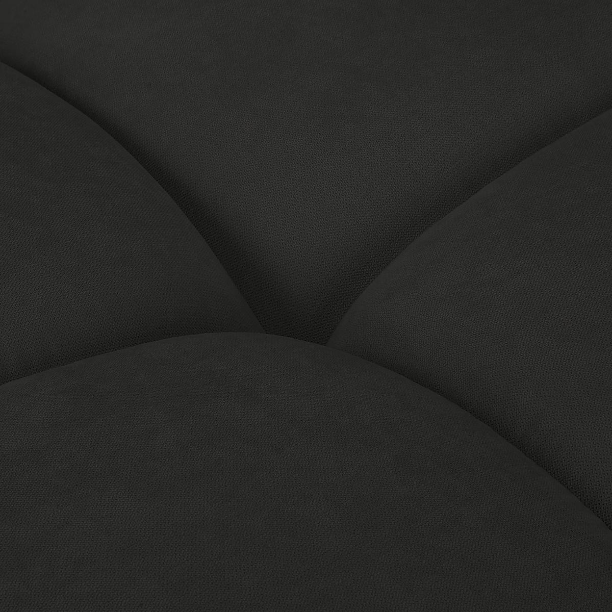 Ecksofa Azzuro Dunkelgrau S: 256x175cm - Dunkelgrau/Silberfarben, Design, Textil (256/175cm) - Livetastic