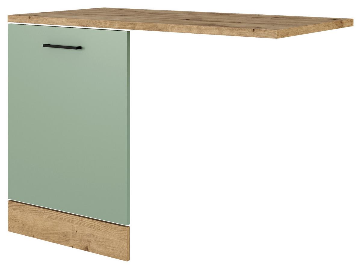 KRYCÍ ČELNÍ PANEL MYČKY CARA GSP-PAKET TIGSV - zelená/dub artisan, Konvenční, kompozitní dřevo (110/85/60cm) - FlexWell