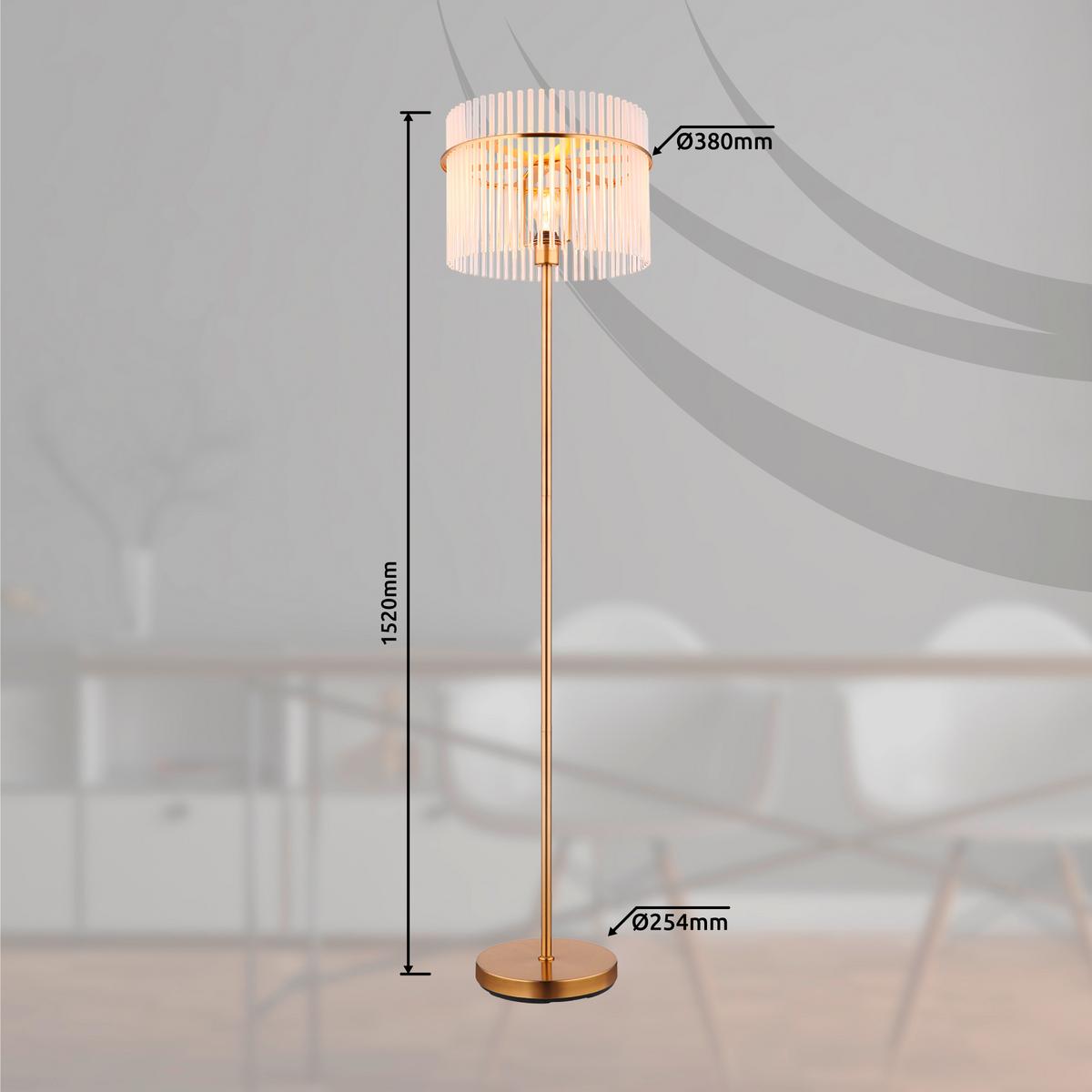 STOJACIA LAMPA GORLEY - Konventionell (38/152cm) - Globo
