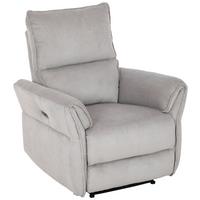 Fernsehsessel Jenson - Schwarz/Grau, MODERN, Holz/Textil (86/103/92cm)