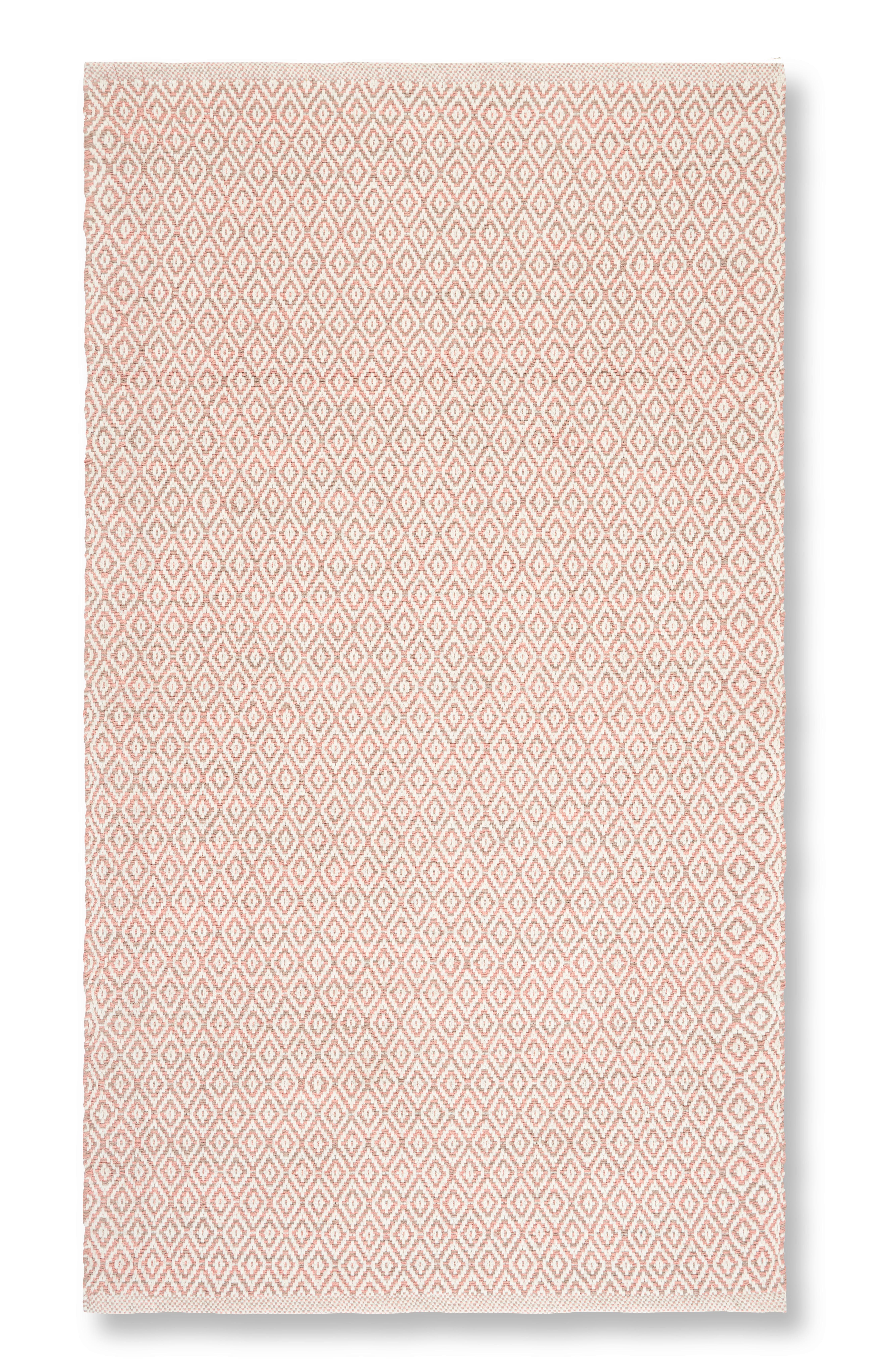 Ručně Tkaný Koberec Carola 1, 60/120cm, Růžová - růžová, Basics, textil (60/120cm) - Modern Living