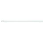 Vitragenstange Weiß L: 80-120 cm, 2er-Set - Weiß, KONVENTIONELL, Kunststoff/Metall (80cm) - Ondega