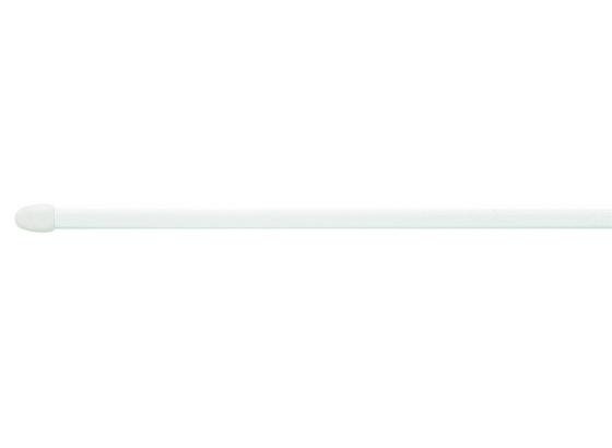Vitragenstange Weiß - Weiß, KONVENTIONELL, Kunststoff/Metall (80cm) - Ombra Vitragenstange Weiß - Weiß, KONVENTIONELL, Kunststoff/Metall (80cm) - Ombra