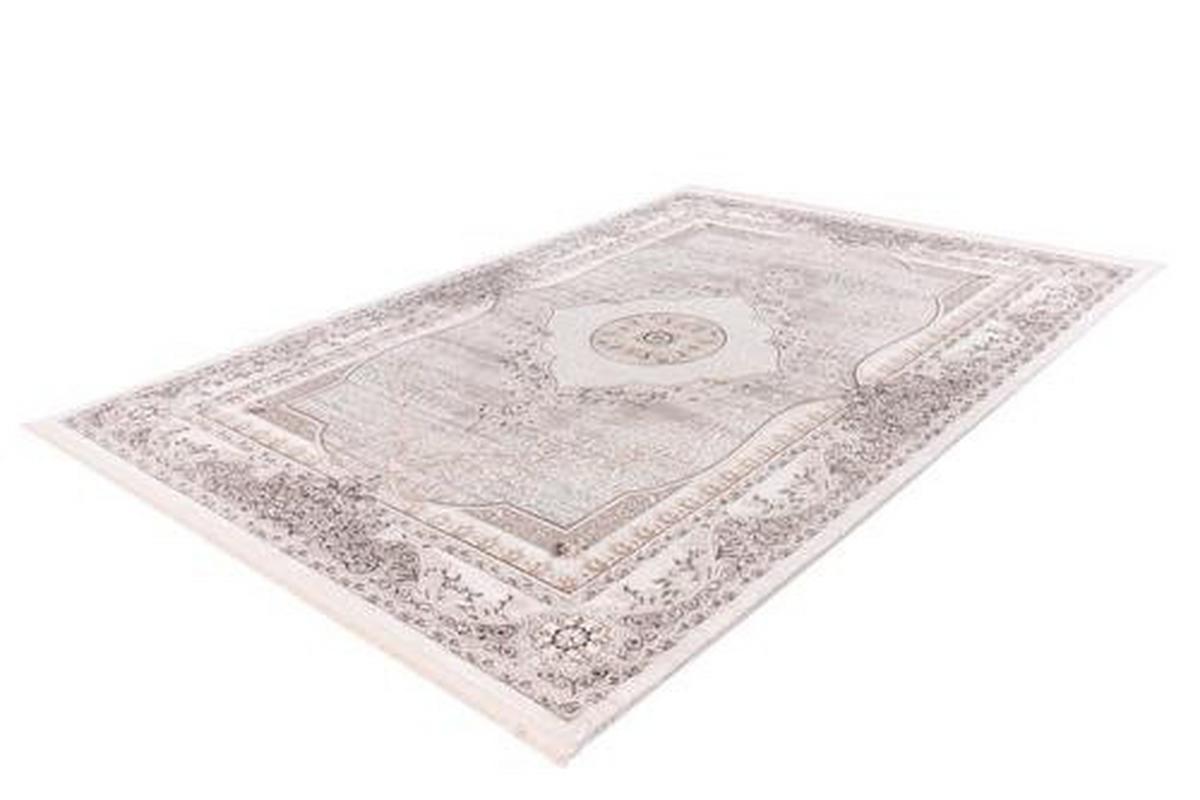 Webteppich Grau/Silberfarben Akropolis 80x150 cm - Silberfarben/Grau, Design, Textil (80/150cm) - Kayoom