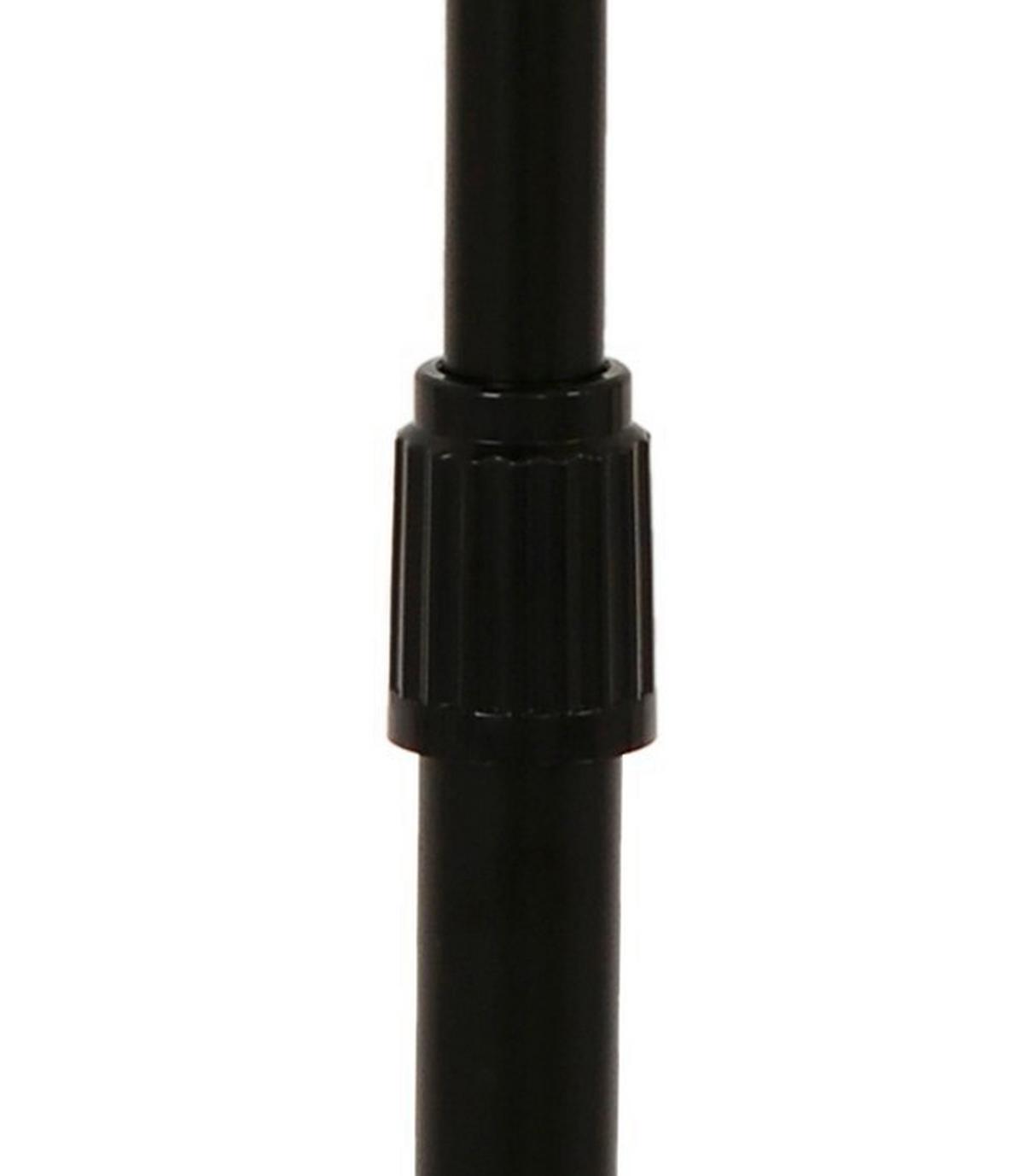 Standventilator 50 Watt Pedestal H: 150 Cm - Schwarz, Basics, Metall (41/150/41cm)