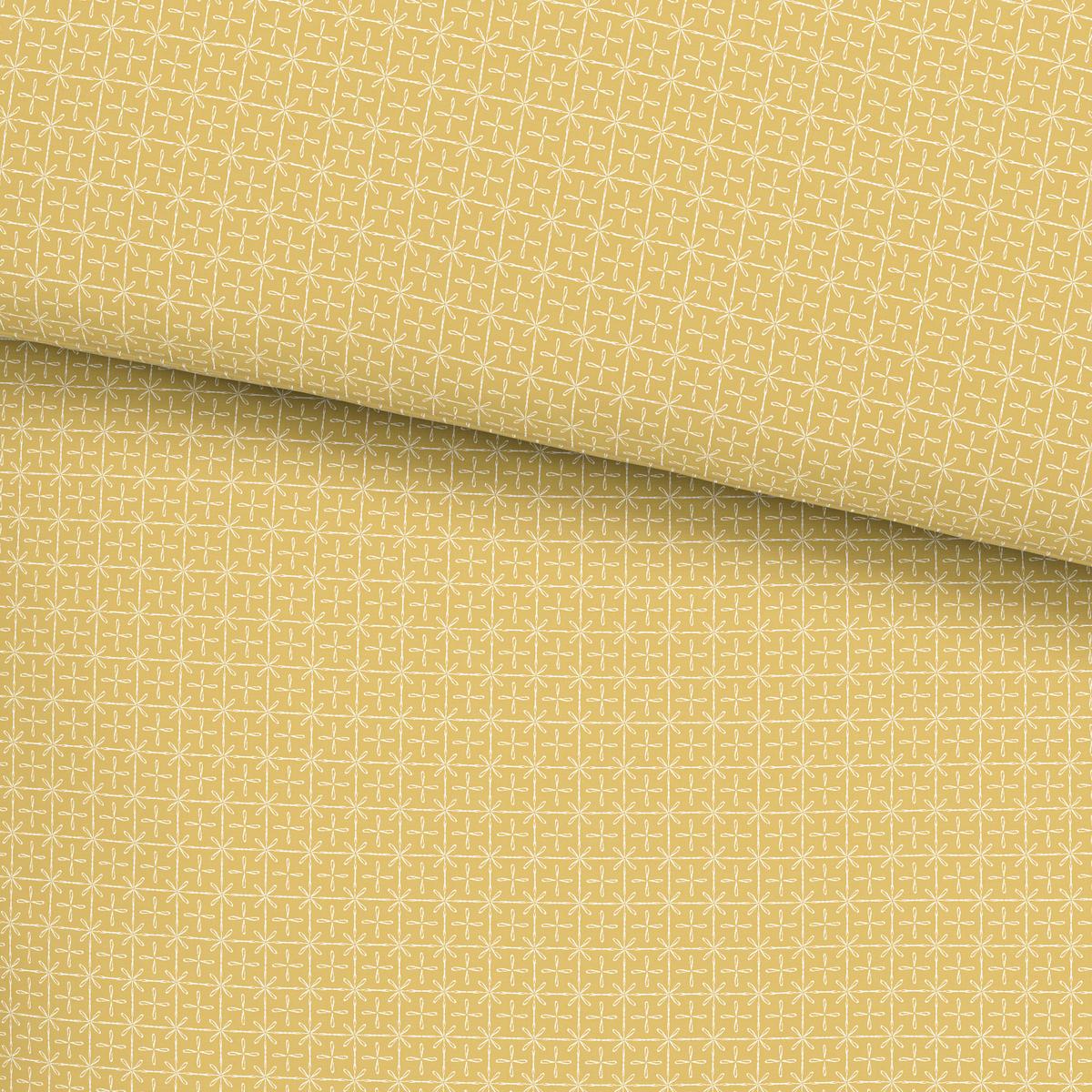 POVLEČENÍ Laura, 140/200cm, žlutá - žlutá, Konvenční, textil (140/200cm) - Modern Living