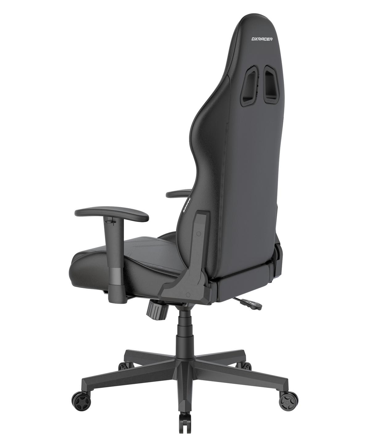 Gamingstuhl Prince Schwarz B: 70cm - Schwarz/Weiß, KONVENTIONELL, Kunststoff/Textil (70/132/70cm) - Dxracer