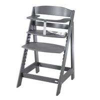Treppenhochstuhl 'Sit Up Flex' anthrazit - Anthrazit, MODERN, Holzwerkstoff (44,5/80/54cm) - Roba