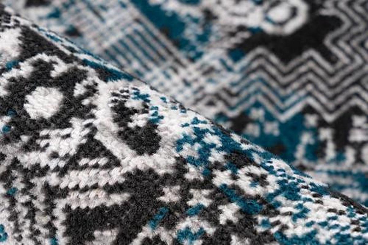 Orientalischer Webteppich Blau Ariya 80x150 cm - Blau, Trend, Textil (80/150cm) - Kayoom
