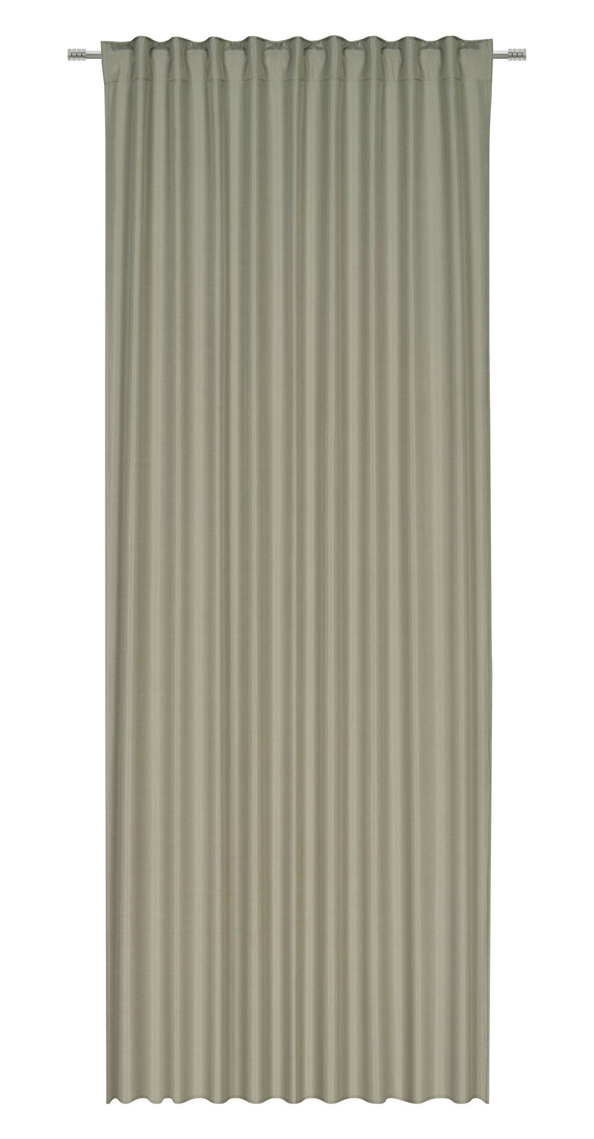 Wärmeschutzvorhang Lucilla - Olivgrün, ROMANTIK / LANDHAUS, Textil (135/245cm) - James Wood