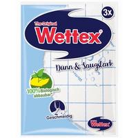 Schwammtuch Wettex Dünn 3er Pack - Weiß, Basics, Textil (25/36/0,1cm) - Wettex