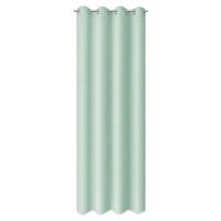 Záves s očkami Abby, 140/235cm - šalviovozelená, Konventionell, textil (140/235cm) - Modern Living