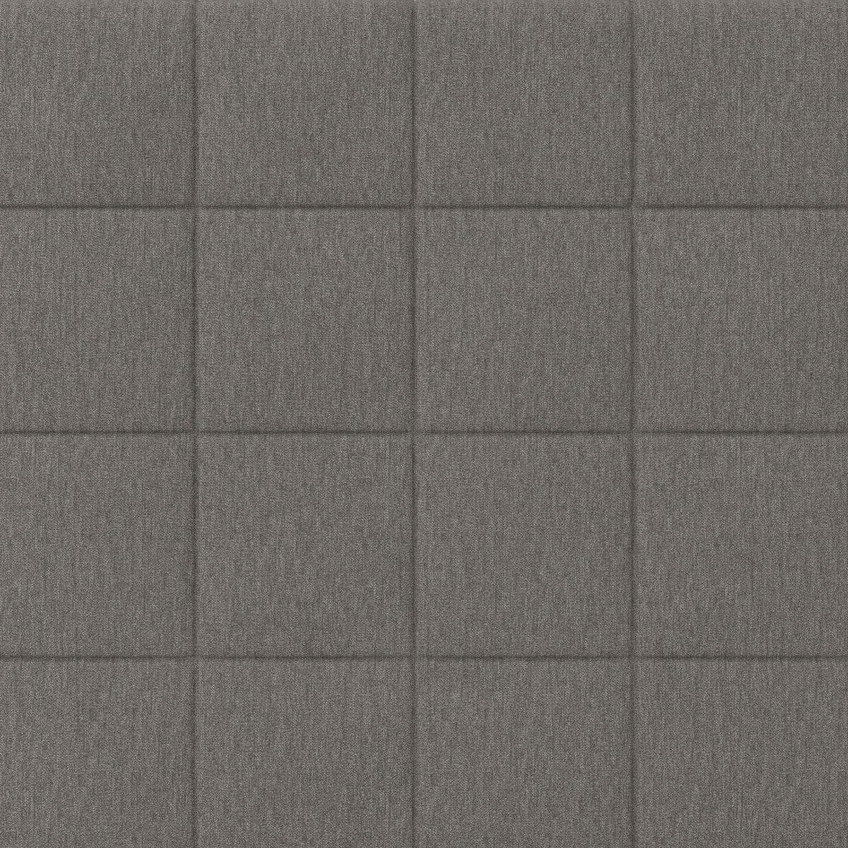 Boxspringová posteľ OLIVIA 180x200, s topperom, sivá - sivá/farba duba, Modern, drevo/textil (180/200cm) - Bessagi Home