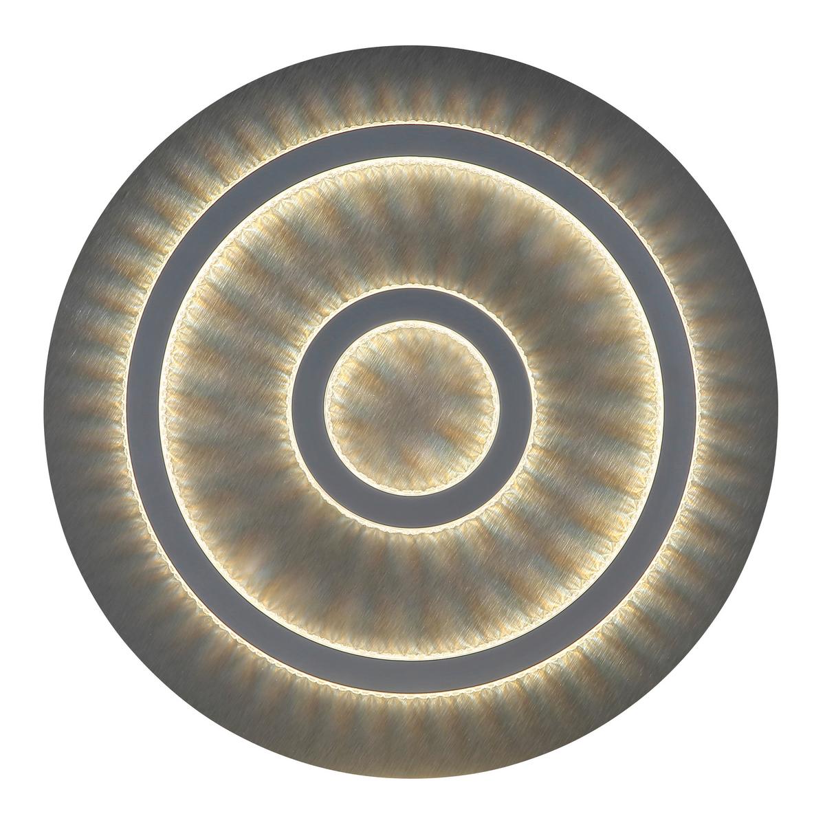 Led Mennyezeti Lámpa 48042-40a  Jayden - világosszürke/fekete, Design, műanyag/fém (45/5,5cm) - Globo