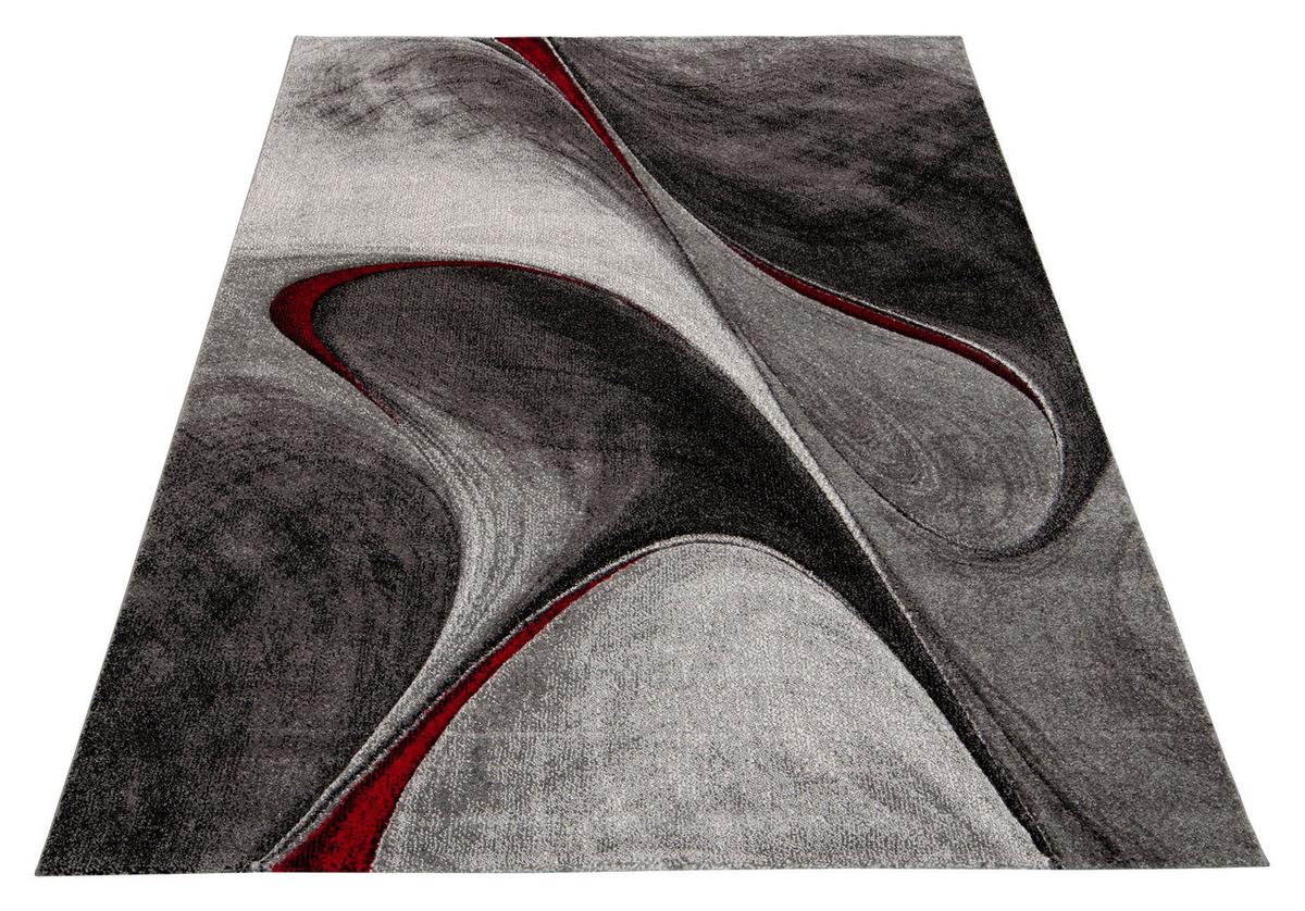 Webteppich Brilliance - Rot, KONVENTIONELL, Textil (160/230cm)