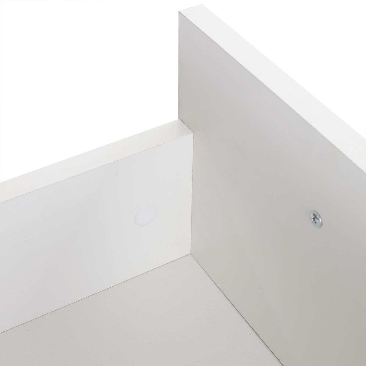 Kommode Mit Soft-Close B 75cm Box, Artisan Eiche Dekor/Weiß - Eichefarben/Alufarben, MODERN, Holzwerkstoff (75/60/40cm) - Ondega