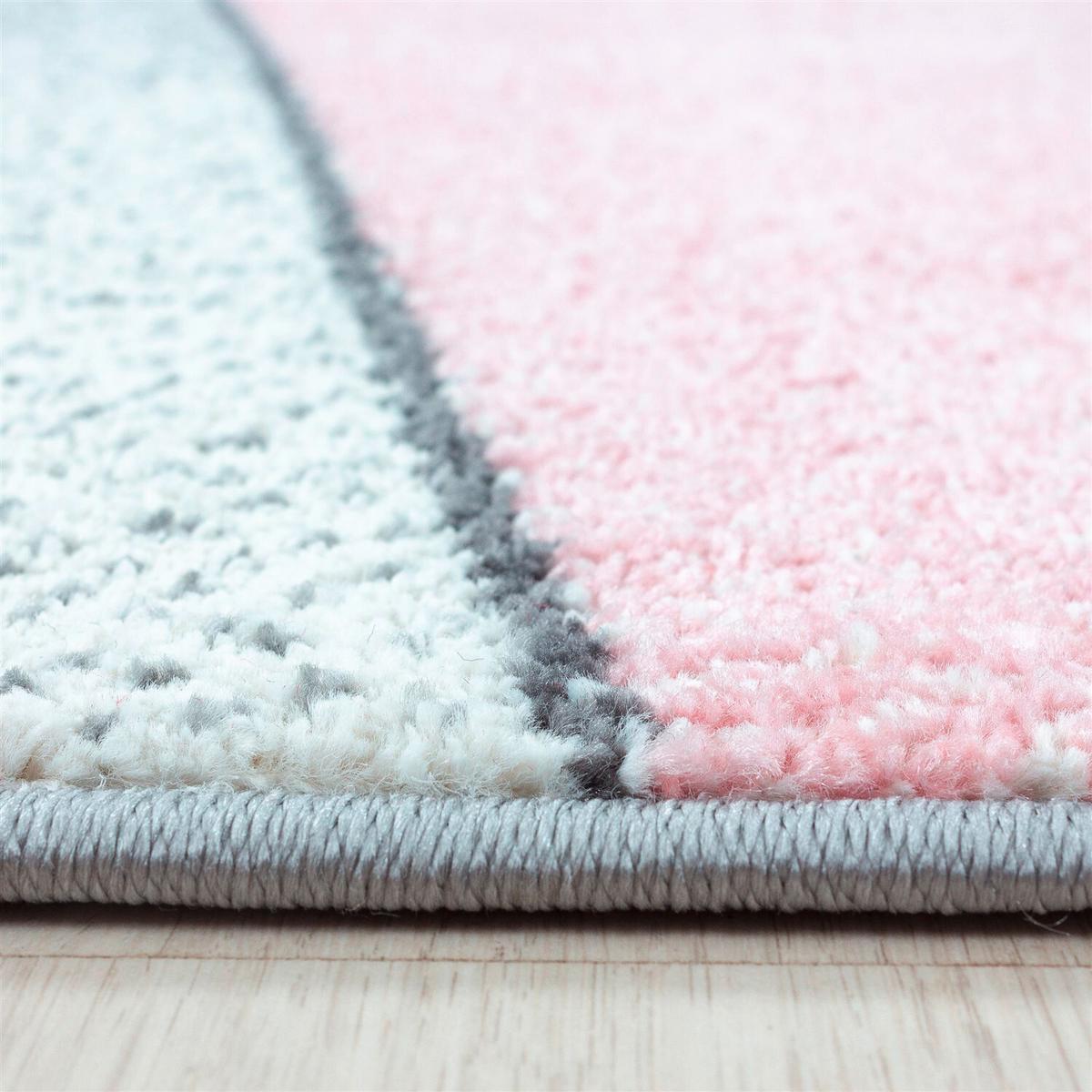 Webteppich Beta - Rosa, Basics, Textil (200/290cm) - Novel