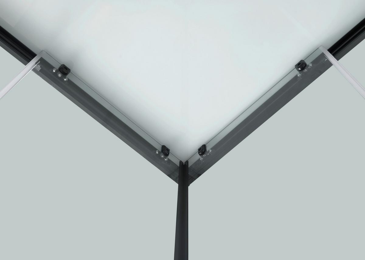 Sprchový kút s LED, Bluetooth, rádiom, čierna - čierna, Modern, sklo (120/80/225cm) - Sanotechnik