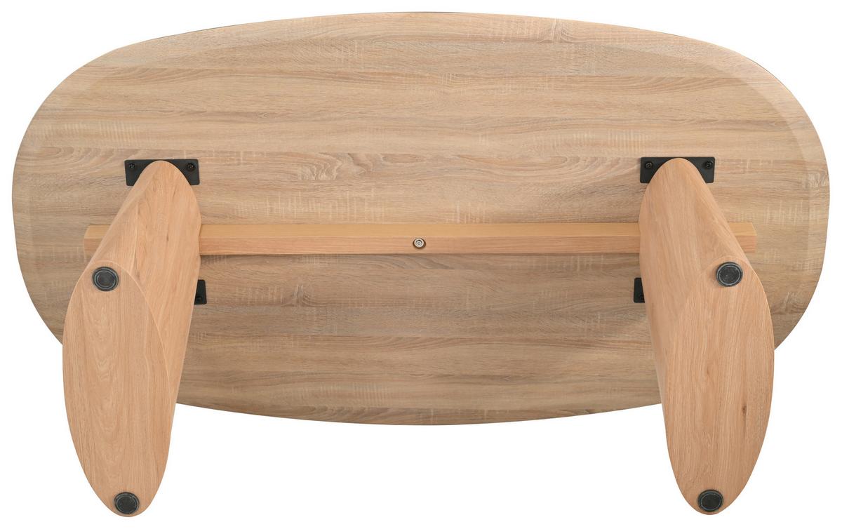 Esstisch Palma Naturfarben L: 180 cm - Naturfarben, MODERN, Holz/Holzwerkstoff (180/100/75cm) - MID.YOU