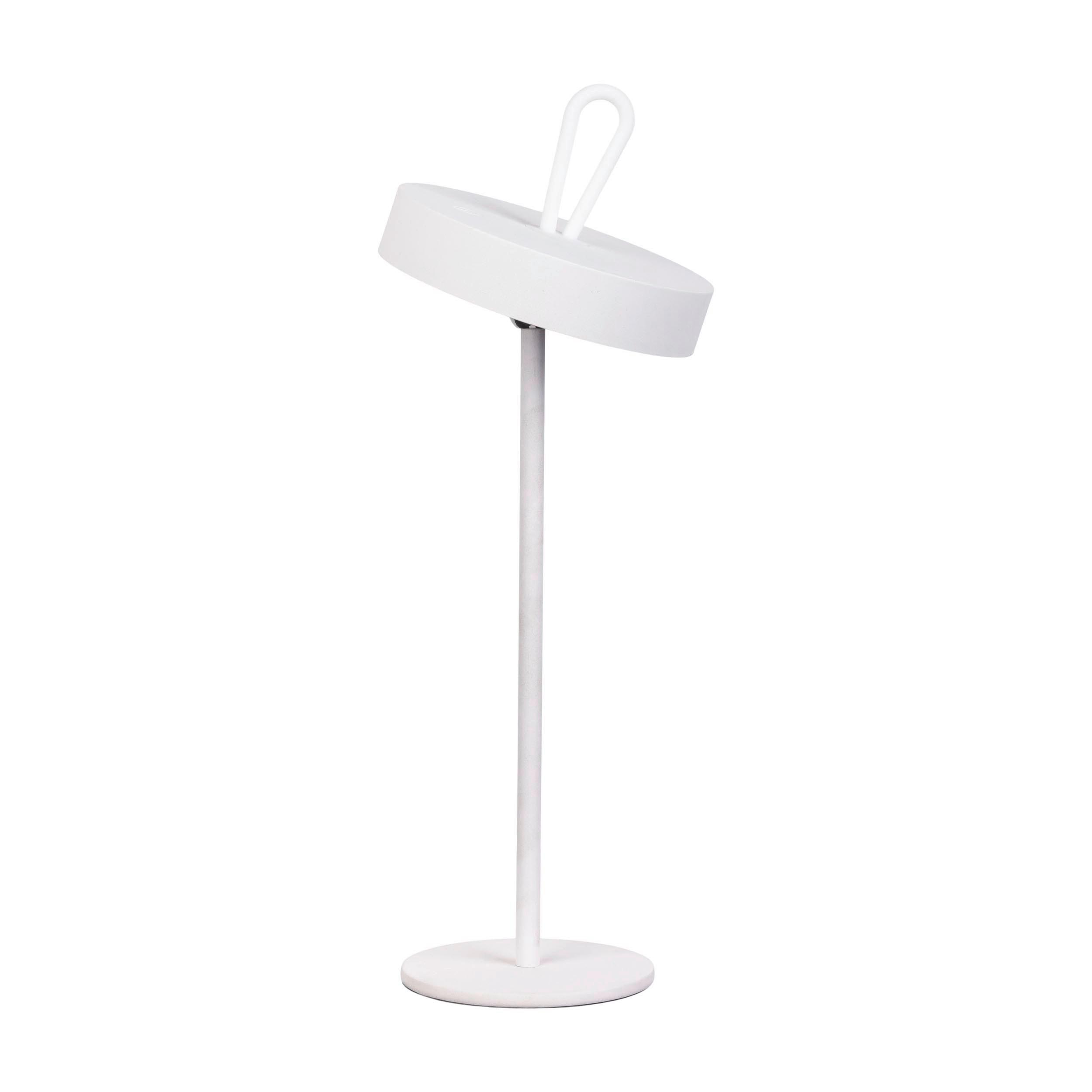 Akku-Tischleuchte 5315323 - Weiß, Design, Kunststoff/Metall (12,5/35cm) - Näve