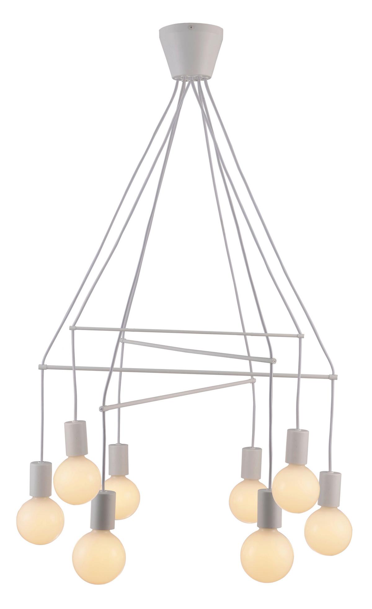 Pendelleuchte 34-70944  Alto - Weiß, Design, Metall (82/82/95cm)