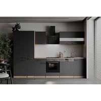 Küchenleerblock Merle Grau/Eichefarben B: 310cm - Eichefarben/Grau, Basics, Holzwerkstoff (310cm) - Respekta