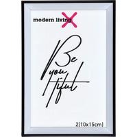 RÁM NA OBRAZY Mara, černý, 10x15 cm - černá, plast (10/15cm) - Mömax