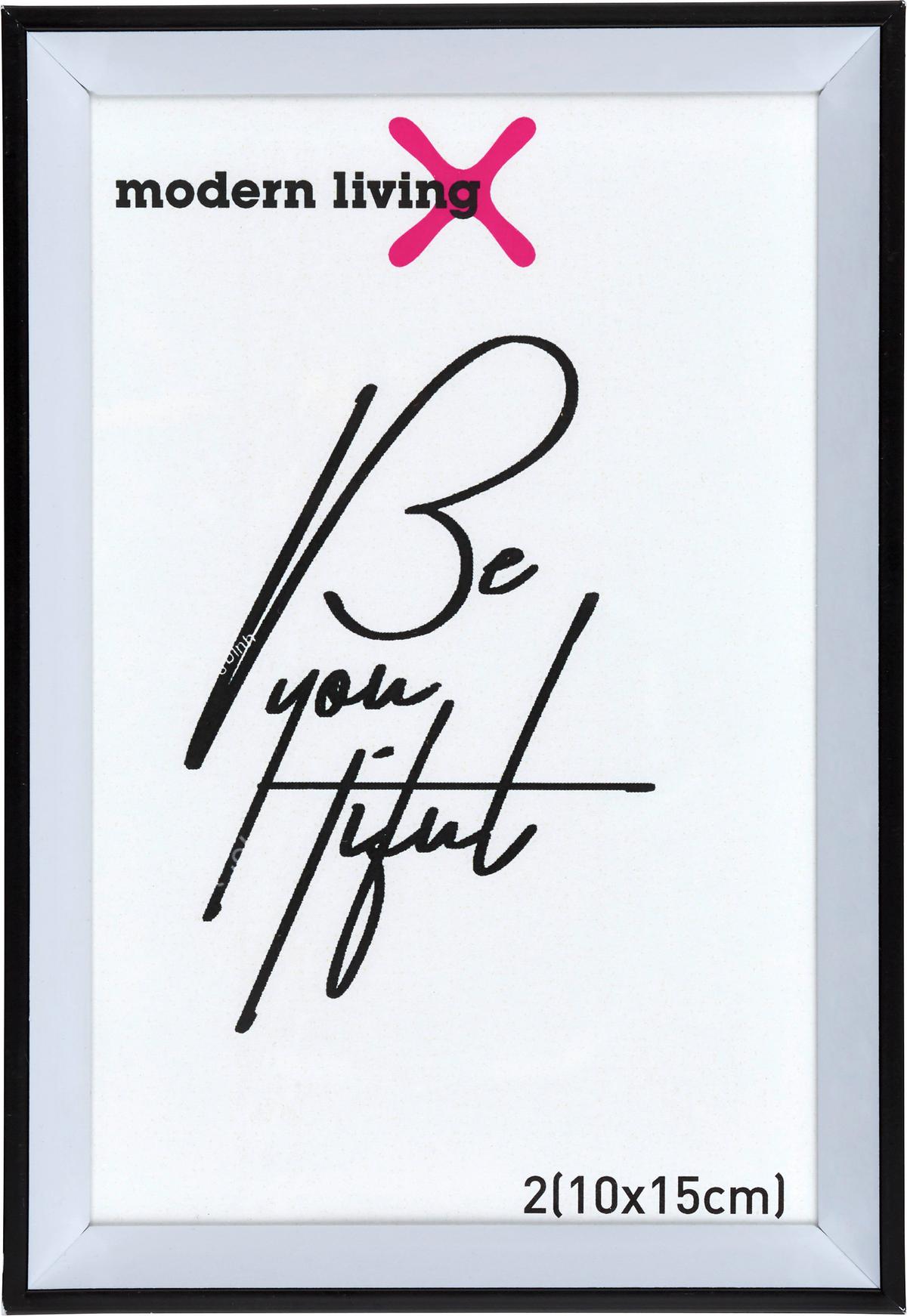 RÁM NA OBRAZY Mara, černý, 10x15 cm - černá, plast (10/15cm) - Mömax