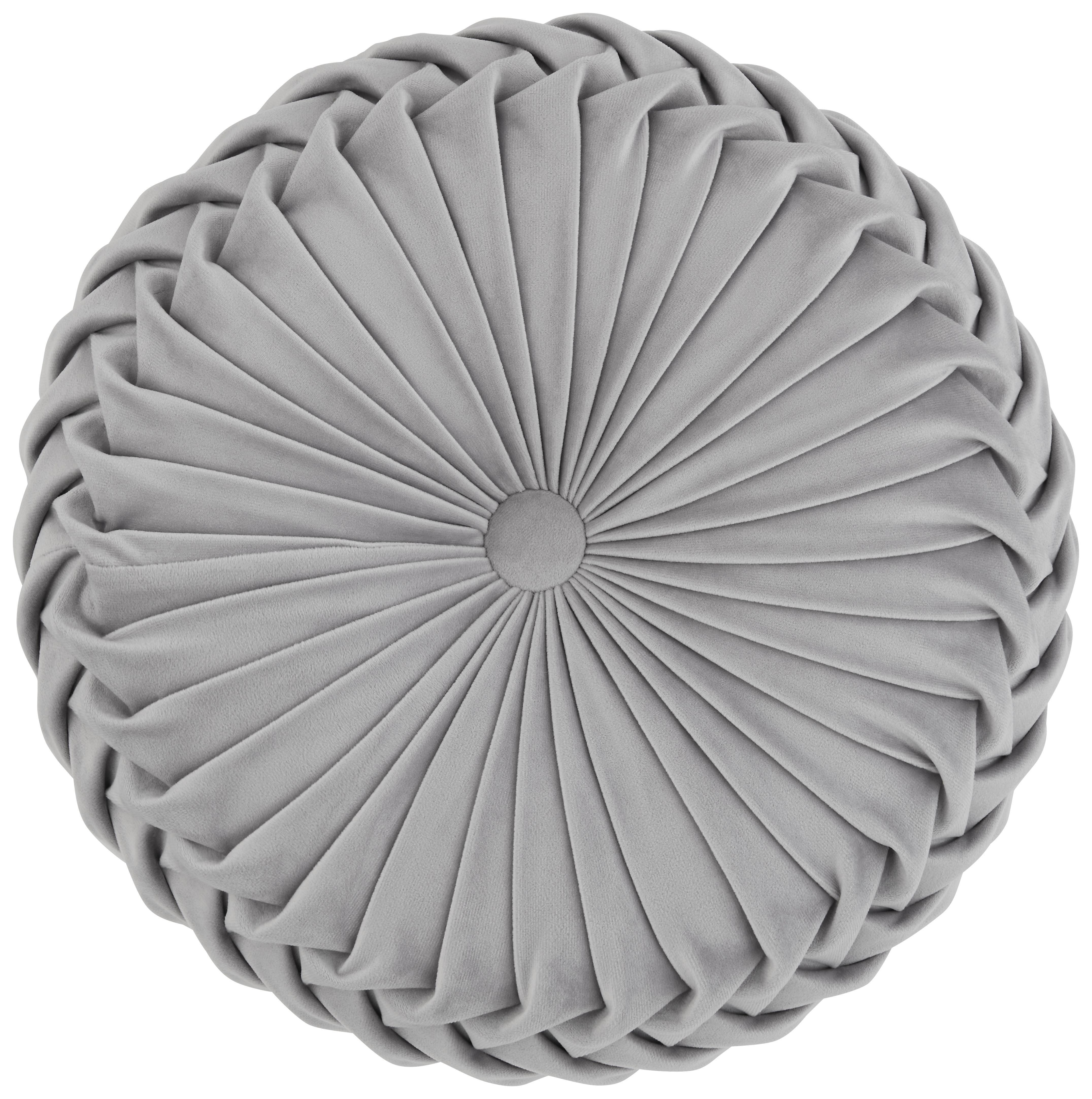 Poduška Na Sedenie Fiona, 40/13cm, Sivá - sivá, Trend, textil (40/13cm) - Modern Living