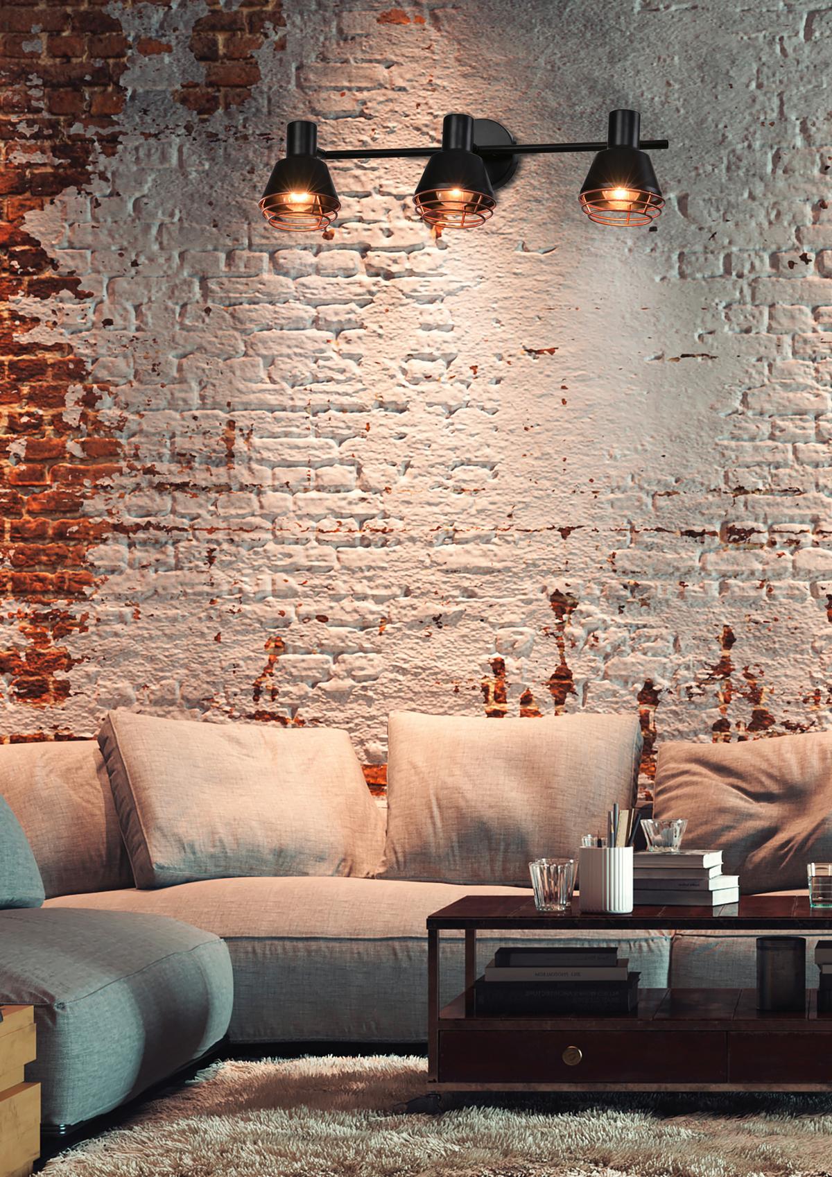 Deckenleuchte 93-82572 - Basics, Metall (50/18/15cm)