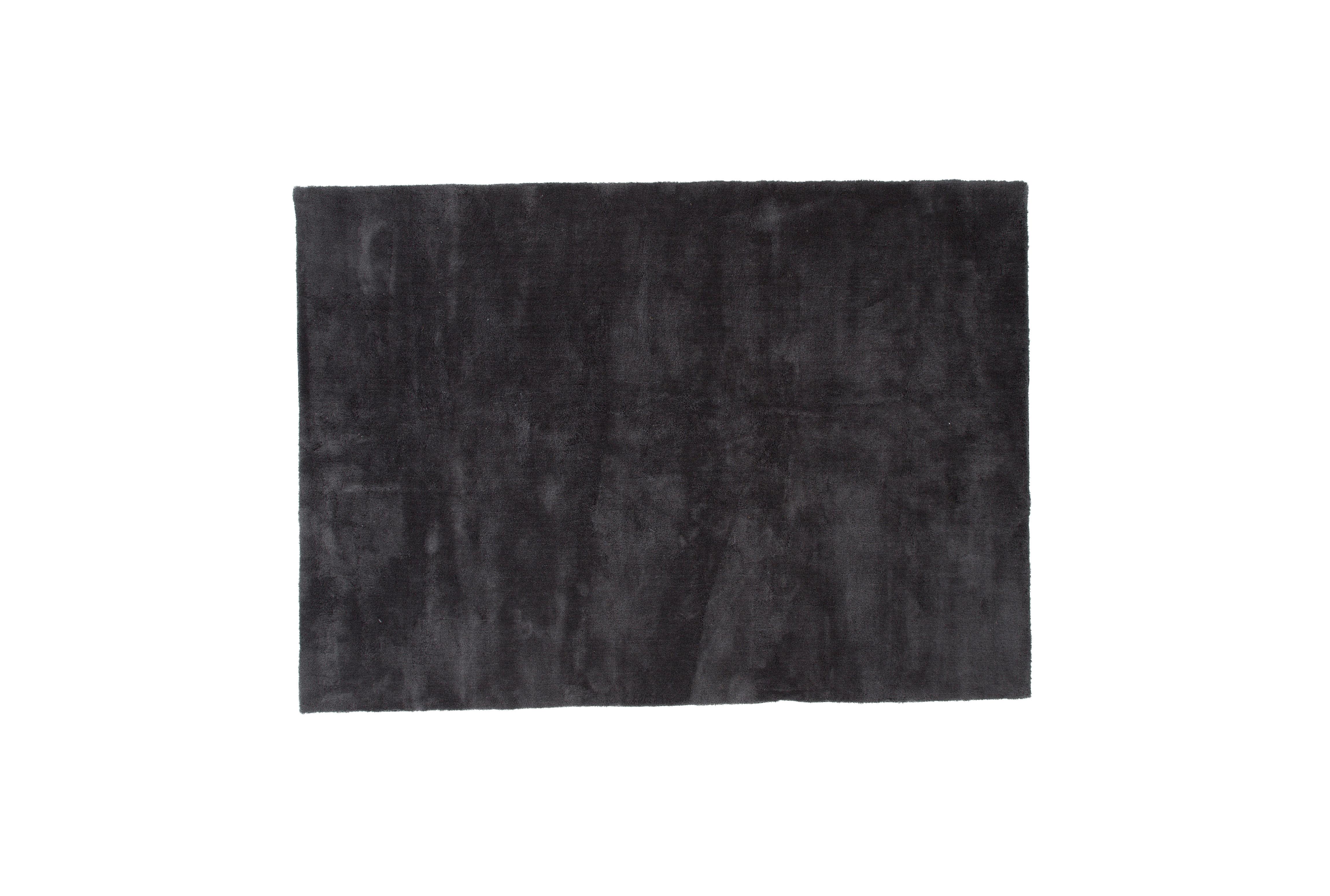 Hochflorteppich Undra - Dunkelgrau/Grau, LIFESTYLE, Textil (170/240cm) - P & B