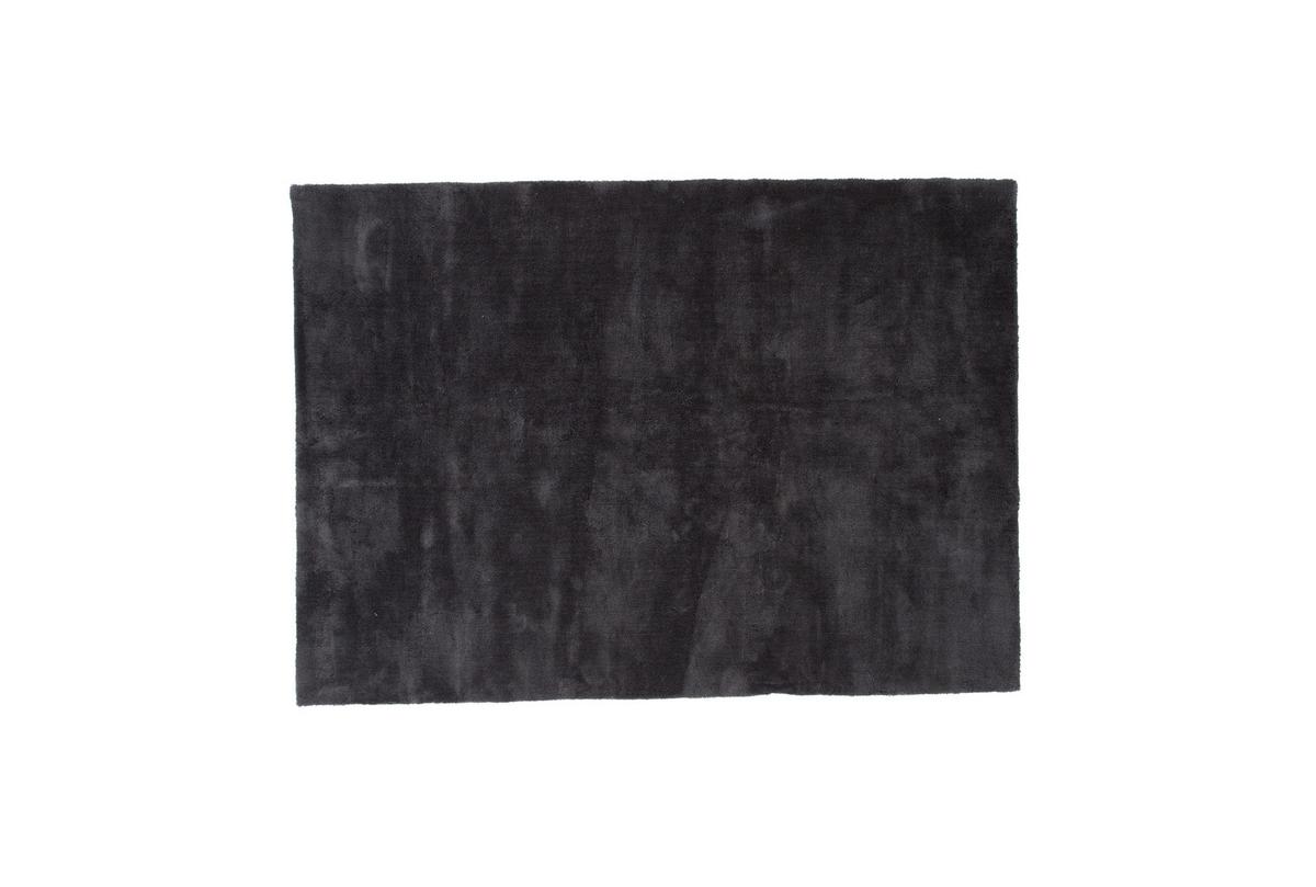 Hochflorteppich Undra - Dunkelgrau/Grau, LIFESTYLE, Textil (170/240cm) - P & B