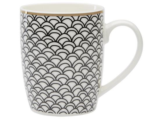 Kaffeebecher 8,5 cm - Goldfarben/Schwarz, KONVENTIONELL, Keramik (8,5/10,2cm) Kaffeebecher 8,5 cm - Goldfarben/Schwarz, KONVENTIONELL, Keramik (8,5/10,2cm)
