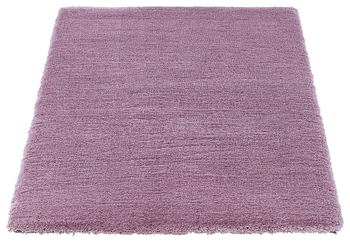 Hochflorteppich Relaxx Lila 70x140 cm - Brombeere, KONVENTIONELL, Textil (70/140cm) - Esprit
