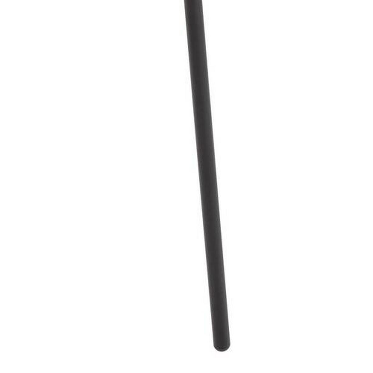 LED-Stojaca lampa AMOS čierna - čierna, Modern, kov (50/150cm) - Bessagi Home