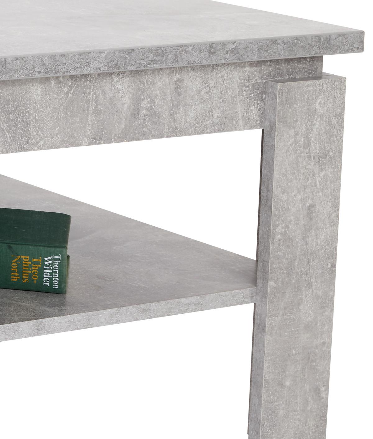 Dohányzóasztal Nizza 1 - világosszürke, Modern, faalapú anyag (70/45/70cm)