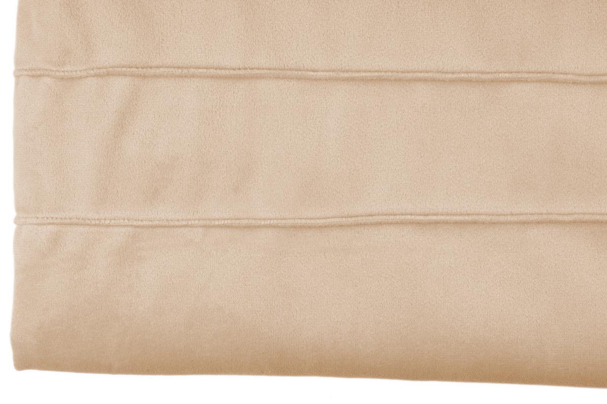 Zierkissen Paulina 125 2er-set Champagner B. 130 Cm - Champagner, KONVENTIONELL, Textil (130/170/17cm)