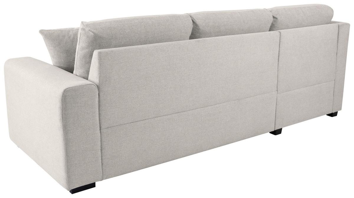 Ecksofa Lukas Creme S: 158x239 Cm - Creme, Trend, Textil (158/239cm)