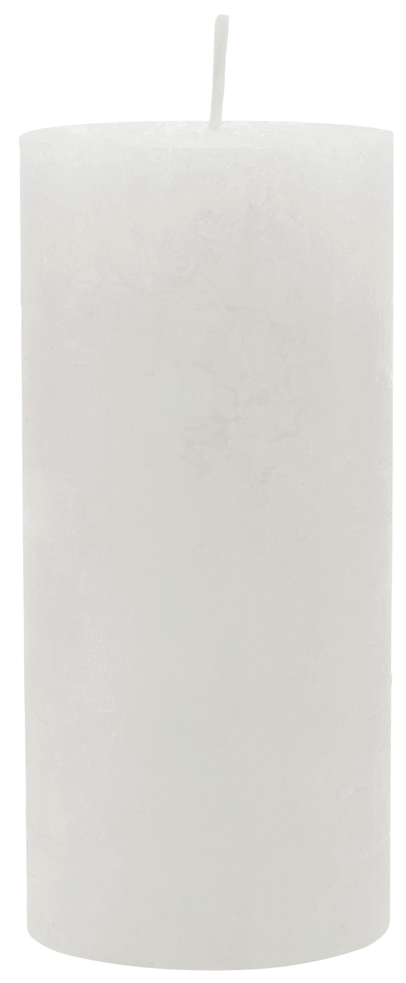 VÁLCOVÁ SVÍČKA LIA - šampaňská, Moderní (6,8/15cm) - Modern Living