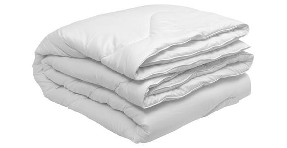 Steppdecke Daniela 140x200 cm, Temperaturausgleichend - Weiß, KONVENTIONELL, Textil (140/200cm) - Primatex