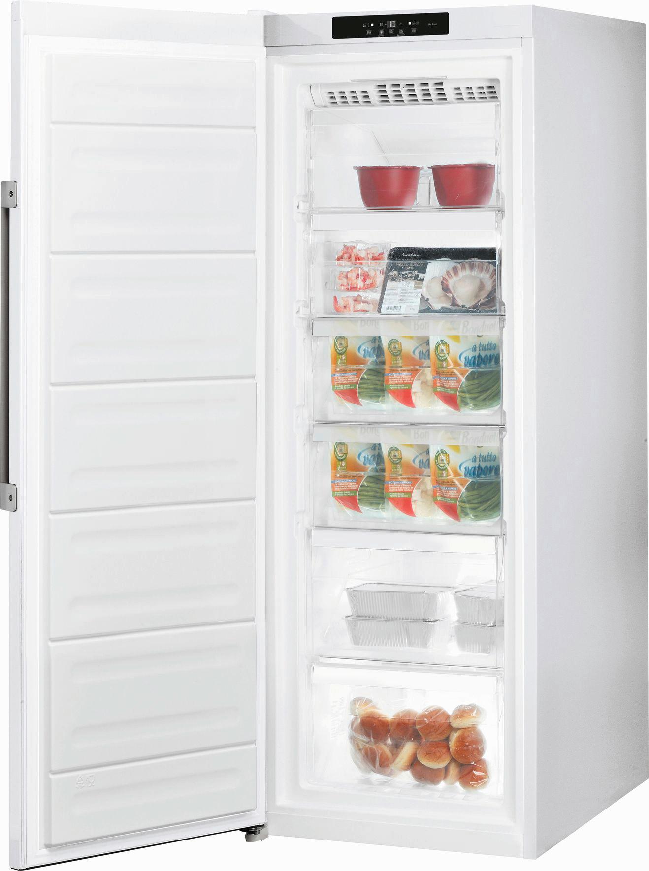 Gefrierschrank Gkn Weiß Bxhxt: 59,5x167x64,5 Cm - Weiß, Basics (59,5/167/64,5cm) - Bauknecht