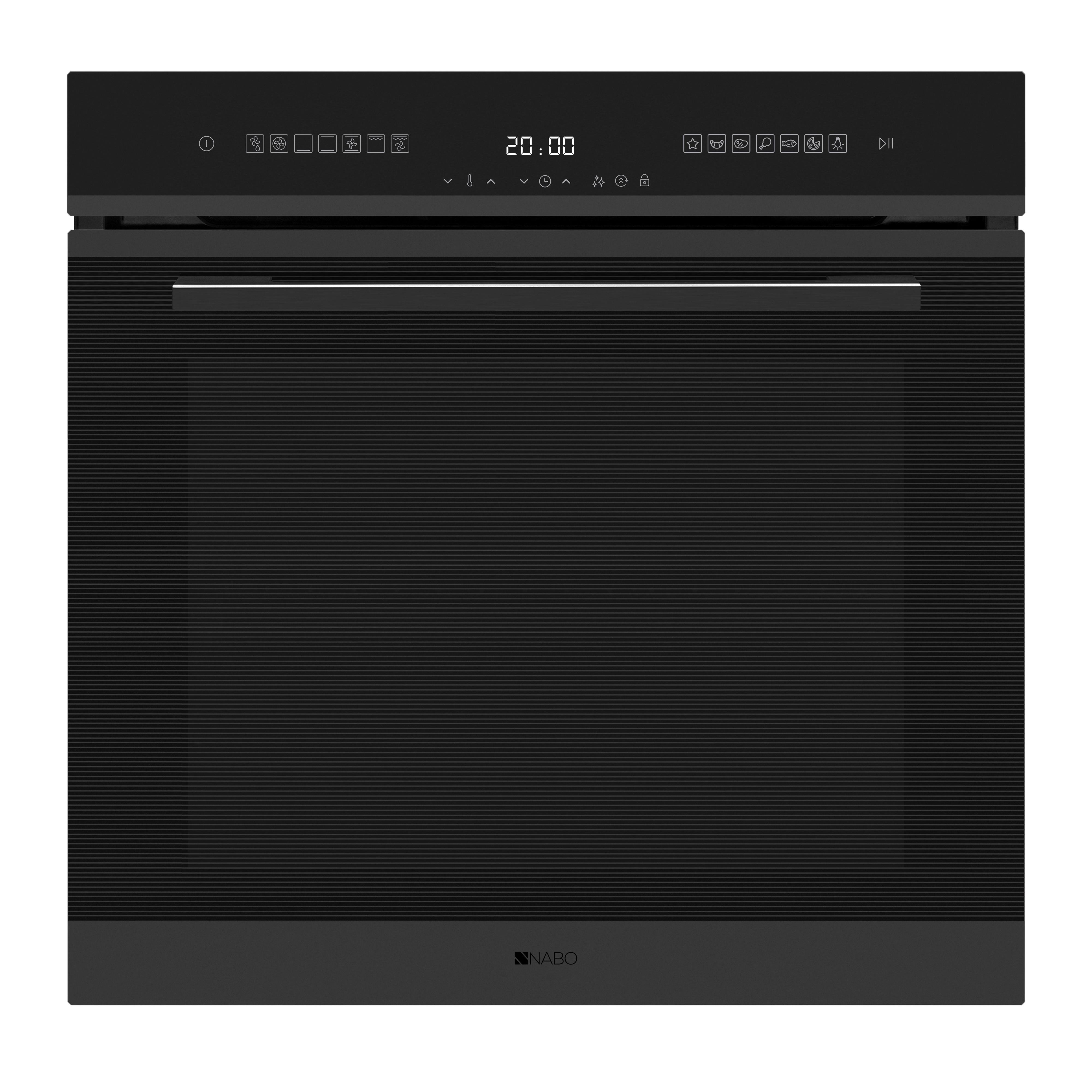 EINBAUHERD NABO EBO 7595 - Schwarz, Basics, Metall (59,5/59,5/55cm) - Nabo