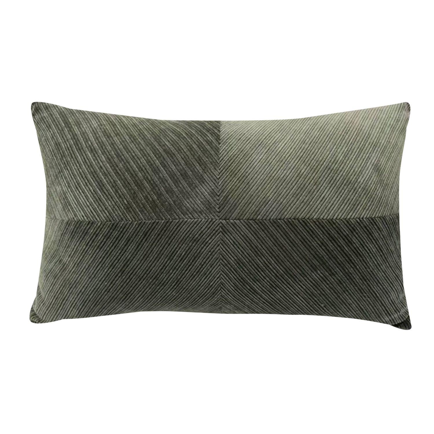 DEKORAČNÍ POLŠTÁŘ RITA 2 - zelená, textil (30/50cm) - Mömax