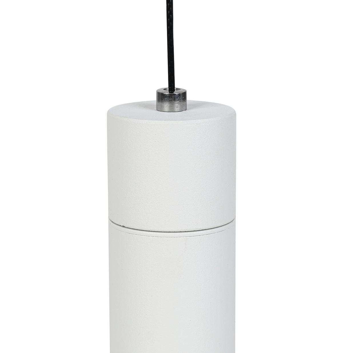 ZÁVĚSNÉ SVÍTIDLO SUSO - bílá, Moderní, kov/plast (3,8/3,8/150cm) - Mömax