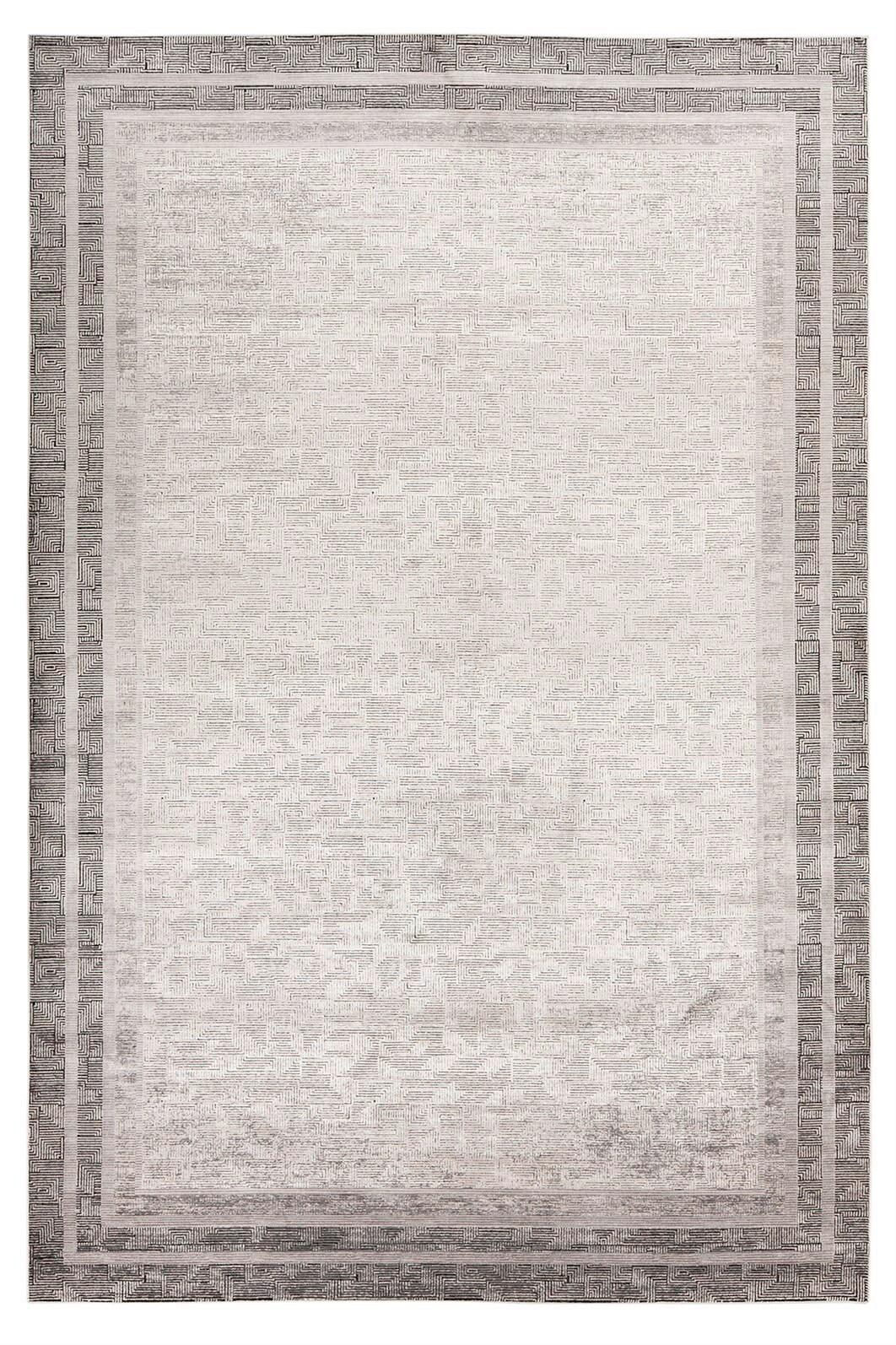Flachwebteppich Grau Elles 80x150 cm - Grau, Basics, Textil (80/150cm) - Kayoom