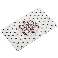 KUCHYŇSKÉ PRKÉNKO Quenn of Chaos in Weiß - bílá/růžová, Konvenční, plast (23,3/14,3/0,2cm)