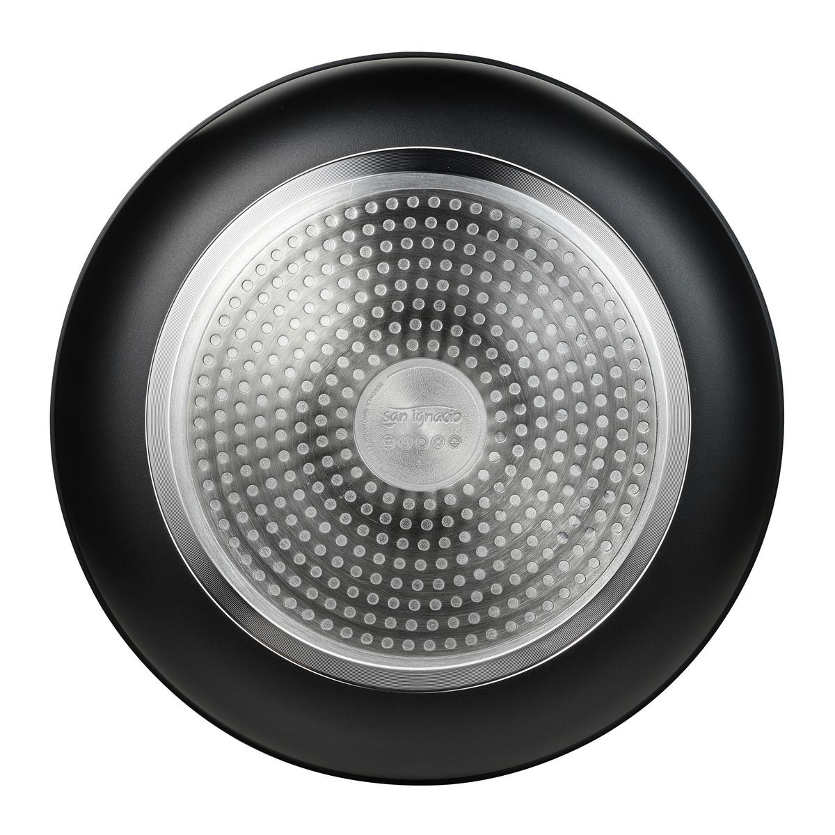 Pánev na smažení Ø 28 cm - černá, Konvenční, kov (28/4,8cm) - Mömax